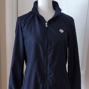 Ralph Lauren Golf. Full Zip Softshell Windbreaker. Medium. Hibiscus Flower